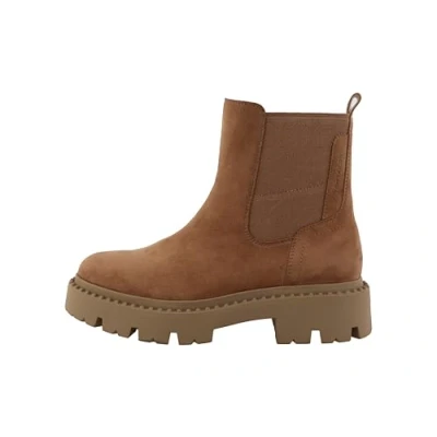 Afbeelding van TOM Tailor Licence Enkellaarsjes met plateauzool, Dames, Maat: 37, Hazel Polyester