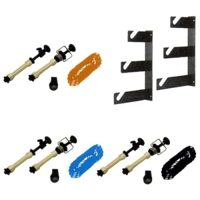 Afbeelding van Walimex 3 voudige wandmontage set voor achtergrond, per