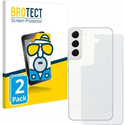 Afbeelding van BROTECT Screenprotector voor Samsung Galaxy S22 5G (Achterkant) Folie Beschermfolie matte (2 Stuks)