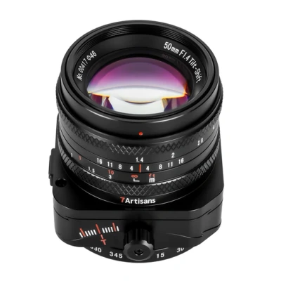 Afbeelding van 7Artisans Tilt Shift 50mm F1.4 voor Sony E vatting APS C
