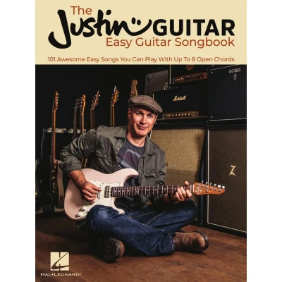 Afbeelding van The JustinGuitar Easy Guitar Songbook: 101 Awesome Songs You Can Play with Up to 8 Open Chords