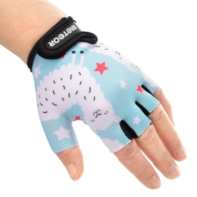 Afbeelding van Halfvinger Fietshandschoenen Kinderen voor Jongens en Meisjes perfect Wielersport Mountainbike Racefiets