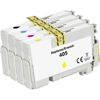 Afbeelding van Renkforce Inktcartridge vervangt Epson 405, T05G6, T05G1, T05G2, T05G3, T05G4 Compatibel Combipack Zwart, Cyaan, Magenta, Geel RF 5705462