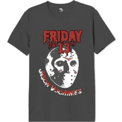 Afbeelding van Friday the 13th UXFRIDMTS001 T shirt, Antraciet, XXL, heren, XXL