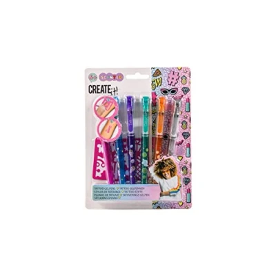 Afbeelding van Create it! Tattoo geurpen 6 pack + sjablonen