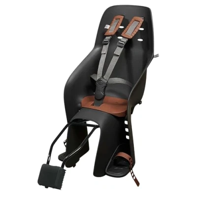 Afbeelding van Urban Iki Achterzitje Fiets U me Framebevestiging Bincho Black/Kuriiro Brown