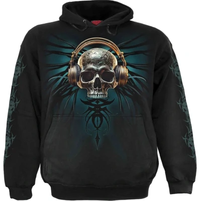Afbeelding van Spiral Dread Rocks Trui met capuchon zwart XL Katoen Horror, Rock wear, Schedels