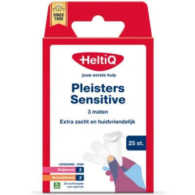 Afbeelding van HeltiQ Pleisters Sensitive 1ST
