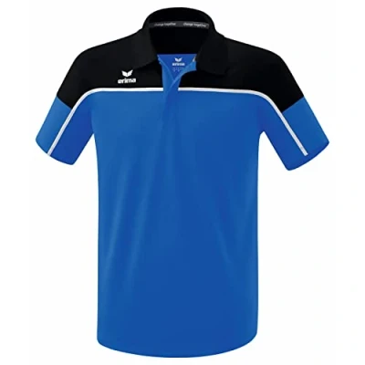 Afbeelding van CHANGE by erima polo new royal/zwart/wit / L