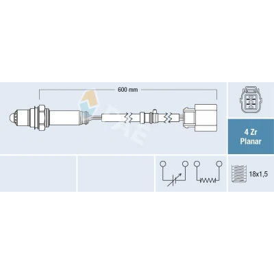 Afbeelding van FAE Lambda sonde 77684