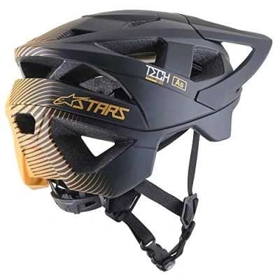 Afbeelding van Alpinestars Vector Pro A2 fietshelm, zwart beige, afmeting S voor man