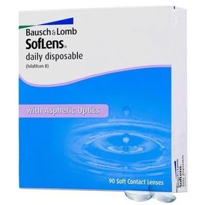 Afbeelding van +4.00 SofLens® Daily Disposable 90 pack Daglenzen BC 8.60 Contactlenzen