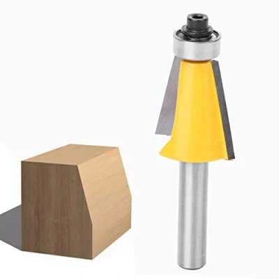 Afbeelding van Bovenfrees, 8 mm schacht, lijmfrees, randfrees met lagers, houtbewerking, frees (15)