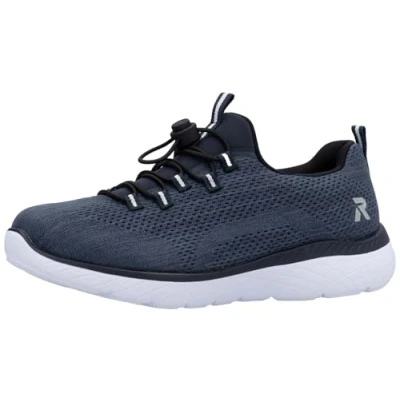 Afbeelding van Rieker Dames M5069 sneakers laag, blauw, 42 EU, EU