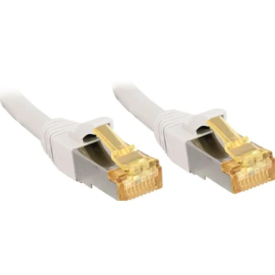 Afbeelding van LINDY 47328 RJ45 Netwerkkabel, patchkabel CAT 6a (losse kabel 7) S/FTP 10.00 m Wit 1 stuk(s)