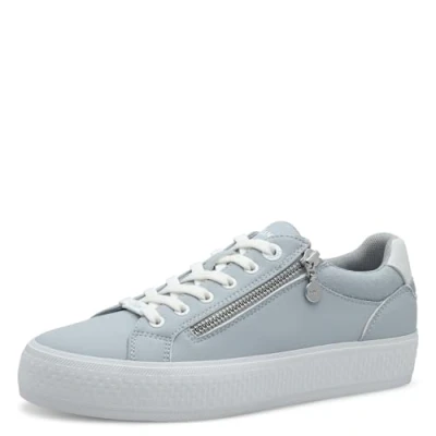 Afbeelding van s.Oliver Low 5 23600 42 sneakers voor dames, lichtblauw, 41 EU, EU