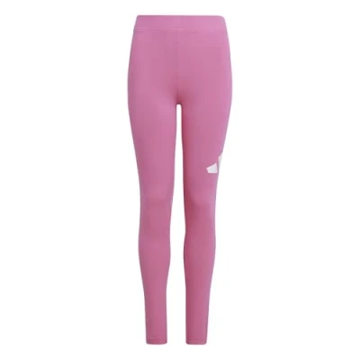 Afbeelding van adidas Meisjes ESSENTIALS LINEAR LOGO LEGGINGS, pink fusion/white, 14 15 Years