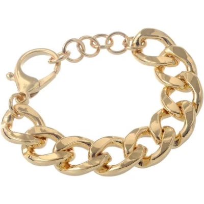 Afbeelding van Behave Armband Gourmetschakel Goudkleur
