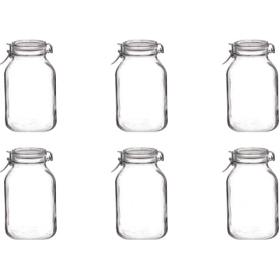 Afbeelding van Bormioli Rocco Fido weckpot 1,5 l 6 stuks