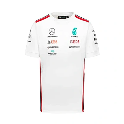 Afbeelding van Mercedes AMG Petronas F1 Team Tshirt print, Heren, Maat: Medium, White