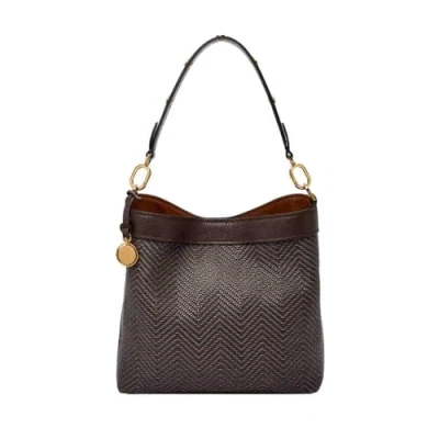 Afbeelding van Fossil Jessie Bucket Bag voor dames, bruin