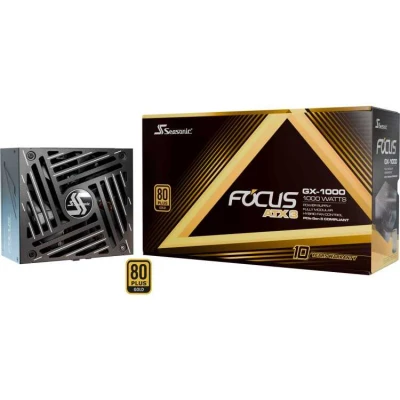 Afbeelding van Voeding+ATX+Seasonic+Focus+GX+ATX+3+%282024%29+ +1000W+%28Zwart%29