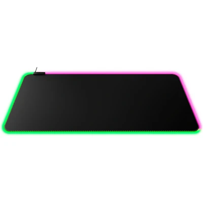 Afbeelding van HyperX Pulsefire Mat RGB muismat, XL, verlichting, oprolbaar doekoppervlak, boordgeheugen, aanraaksensorprofiel schakelen, anti slip rubberen basis, NGENUITY Software