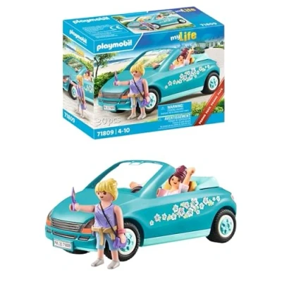 Afbeelding van PLAYMOBIL Playm. Cabrioausflug 71809 constructiespeelgoed