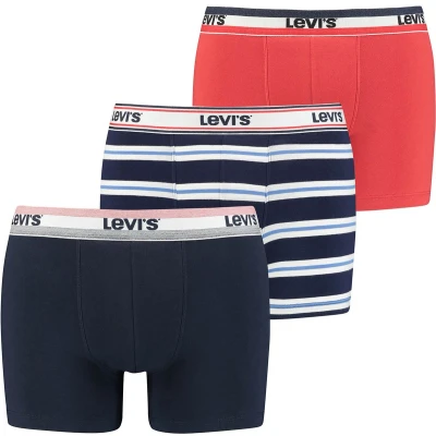 Afbeelding van Levi&#039;s giftbox 3P logo stripe multi M