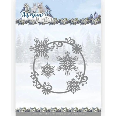 Afbeelding van Dies Amy Design Awesome Winter Swirl Circle