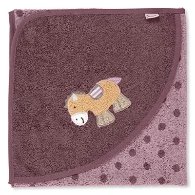 Afbeelding van Sterntaler Badhanddoek Pauline licht paars 80 x cm