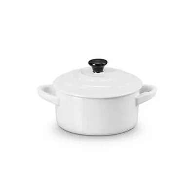 Afbeelding van Le Creuset Mini Cocotte braad /stoofpan Ø10 cm Wit