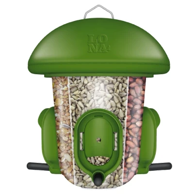 Afbeelding van Lona Voersilo S6 21 cm 800 ml Groen Transparant