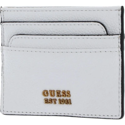 Afbeelding van GUESS Kaarthouder Cosette SLG Card Holder White Wit