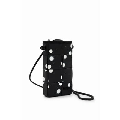 Afbeelding van Desigual Dames Mone_New Splatter Bruna Tri Fold Wallet, zwart, 10