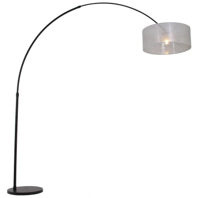 Afbeelding van Steinhauer Stresa Vloerlamp Zwart