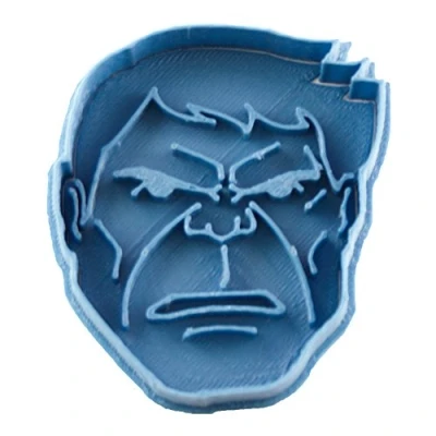 Afbeelding van Cuticuter Superheroes Hulk Koekjessnijder, blauw, 8 x 7 1,5 cm