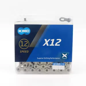 Afbeelding van KMC X12 Fietsketting Zilver 126 links