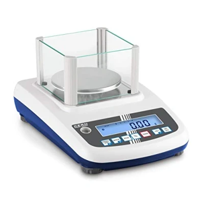 Afbeelding van Kern PFB 600 2 Laboratorium weegschaal Weegbereik (max.) g Resolutie 0.01 werkt op het lichtnet, stekkernetvoeding