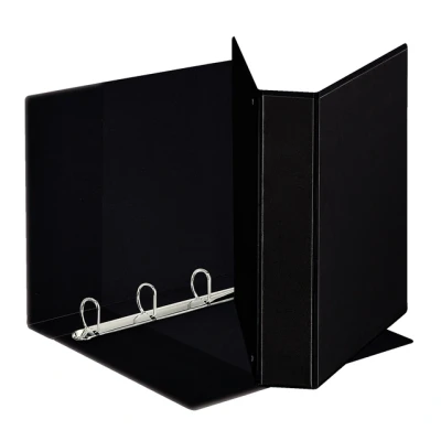 Afbeelding van Presentatieringband Esselte Deluxe A4 4 rings D mech 30mm zwart