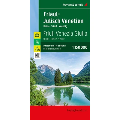 Afbeelding van Friuli venezia g. Veneto 1:150.000: Udine Triest Venedig, mit Infos, Top Tips, Innenstadtpläne: 0630