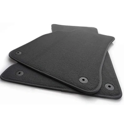 Afbeelding van kh Teile Vloermatten geschikt voor A6 S6 RS6 4G C7 premium velours automatten, antraciet, 2 delig
