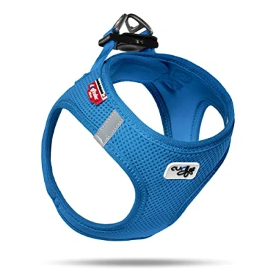 Afbeelding van Curli Hondentuigje Air mesh 2 4 Kg Polyester Blauw