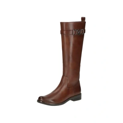 Afbeelding van Caprice Elegante Laarzen, Dames, Maat: 39, Cognac nappa Leer