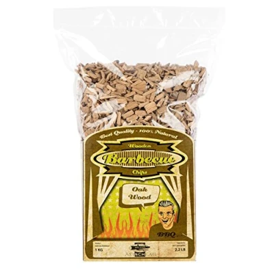 Afbeelding van Axtschlag Rookchips mengsels, houtsnippers voor de smaak, houtskool , gas en elektrische grill Eik 1000g Oak eiken