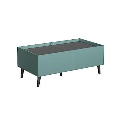 Afbeelding van Melton salontafel blauw, grijs.