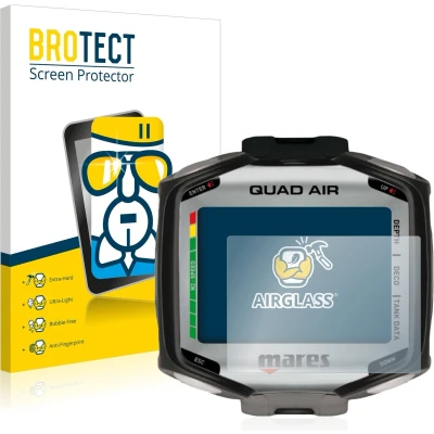 Afbeelding van BROTECT Glas Screen Protector voor Mares Quad Air Schermbeschermer [9H Hardheid, Beschermglas Folie niet Gehard Glas]