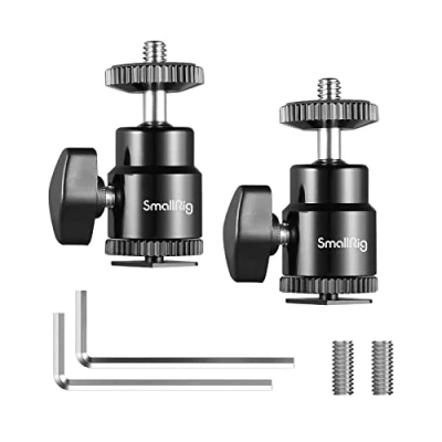 Afbeelding van SMALLRIG 1/4&quot; Camera Hot shoe Mount met Extra Screw (2pcs Pack) 2059