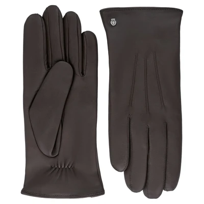 Afbeelding van Roeckl Klassiker Wolle Handschoenen voor heren, Bruin (Koffie 780), 34 NL