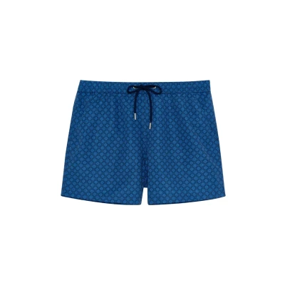 Afbeelding van HOM Zwemshorts, Heren, Maat: Large, Blue print